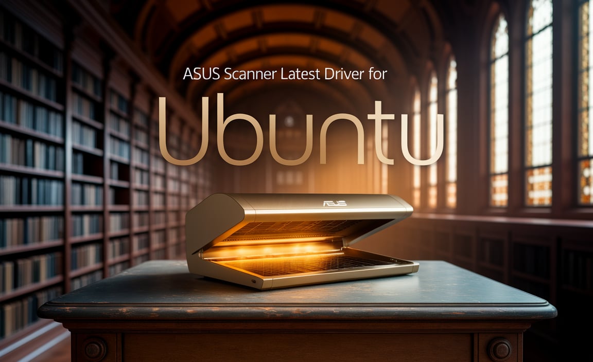 ASUS Scanner Latest Driver for Ubuntu