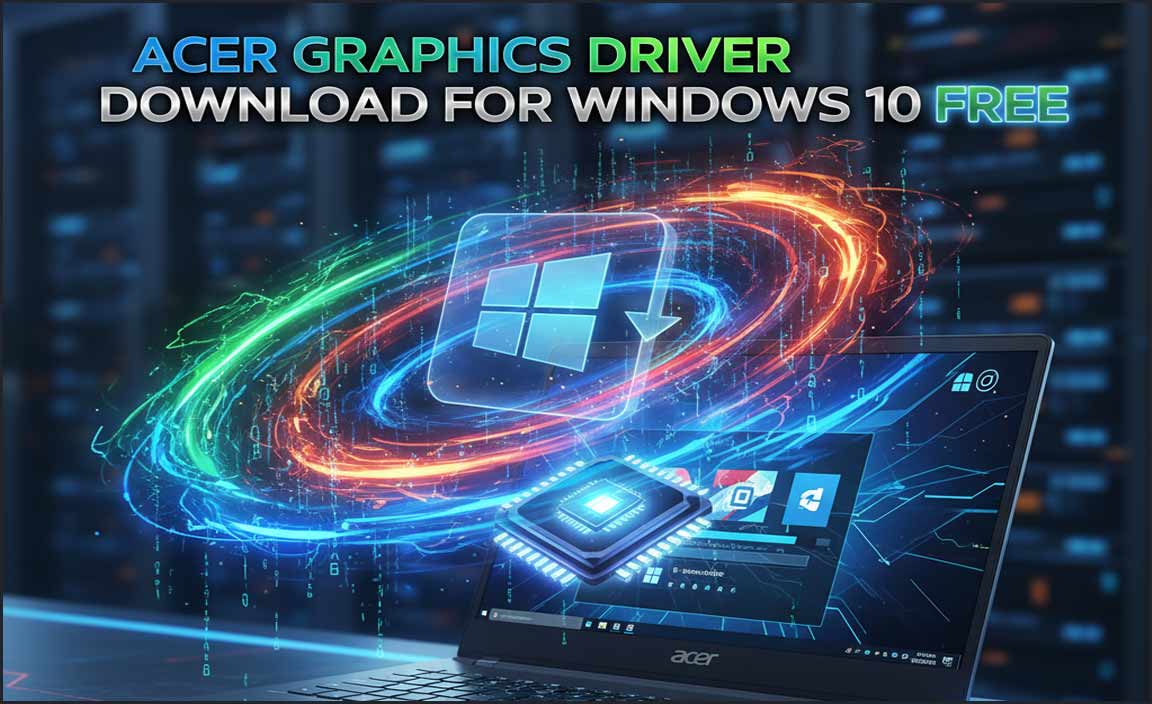 Acer Graphics Driver Download for Windows 10 Free