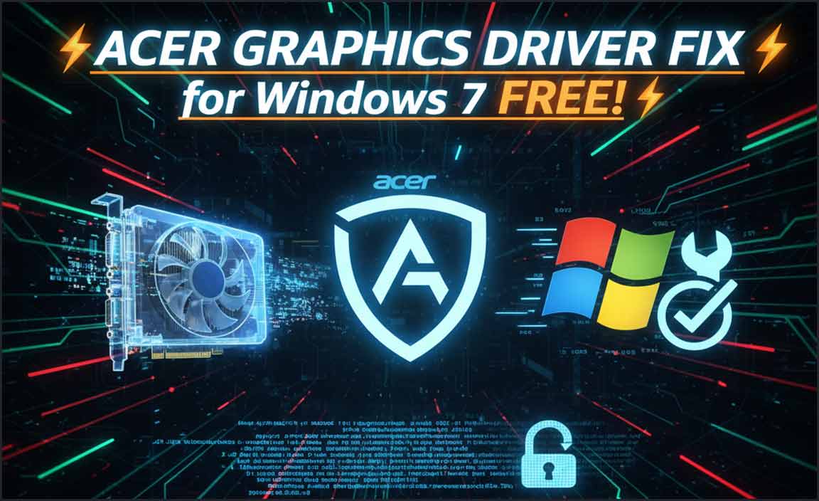 Acer Graphics Driver Fix for Windows 7 Free