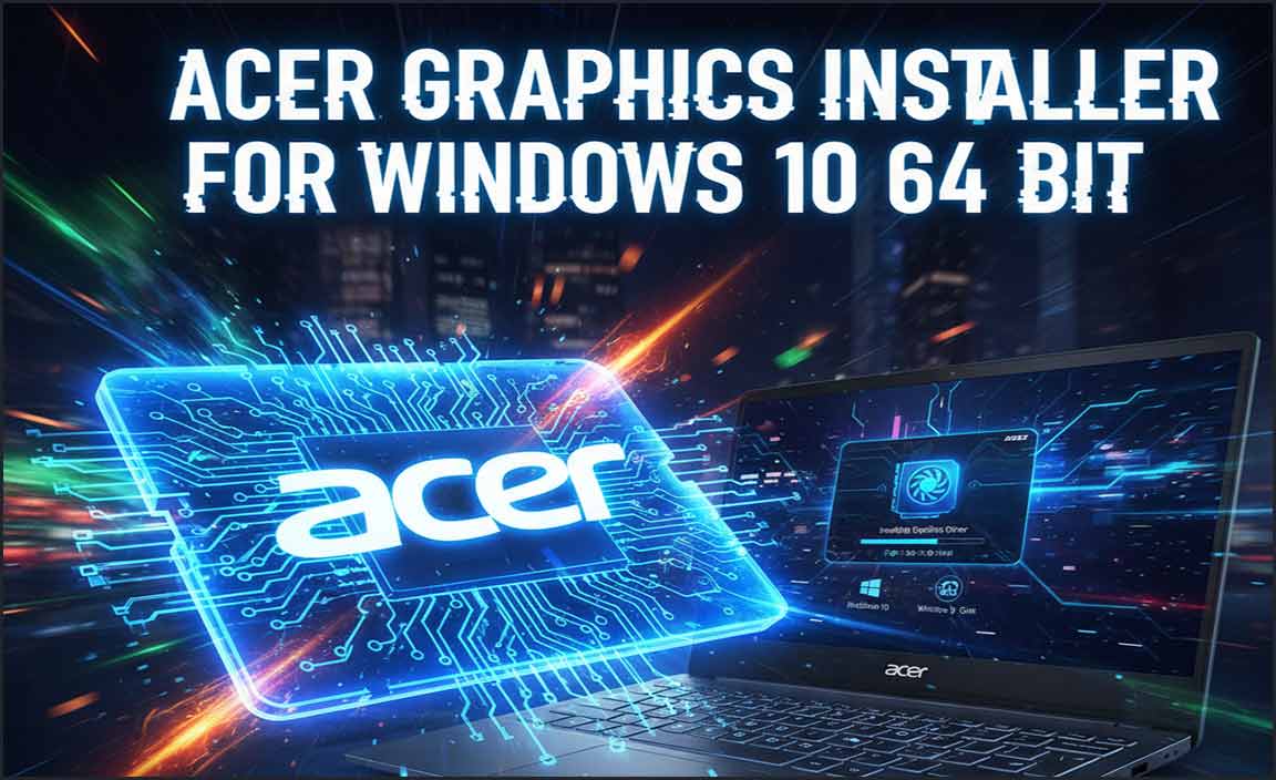 Acer Graphics Driver Installer For Windows 10 64 Bit