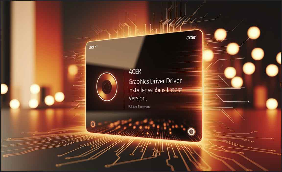 Acer Graphics Driver Installer For Windows 7 Latest Version Guide