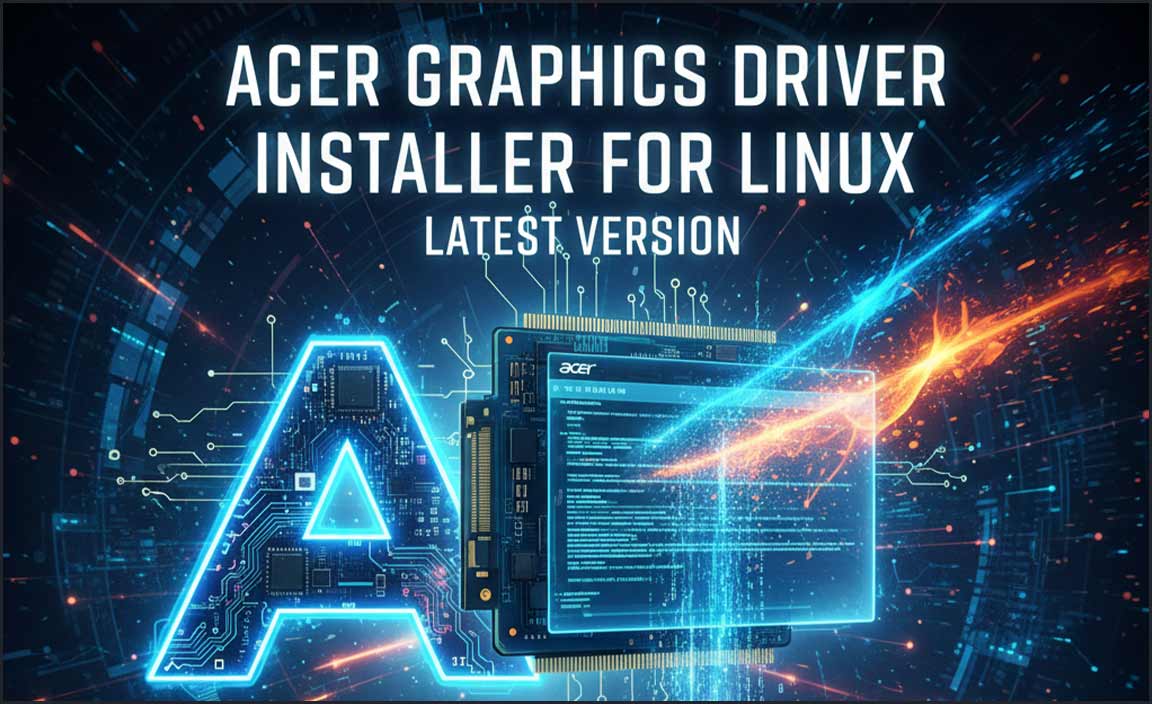 Acer Graphics Driver Installer for Linux Latest Version