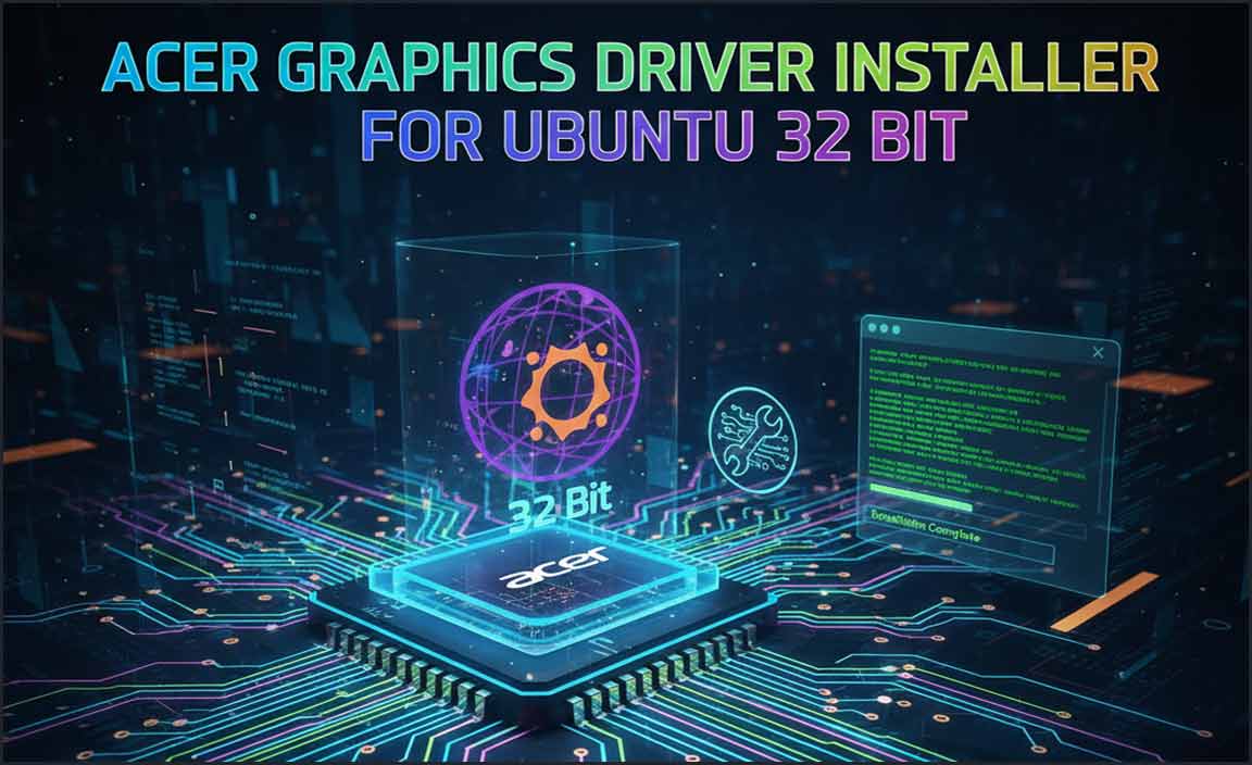 Acer Graphics Driver Installer for Ubuntu 32 Bit