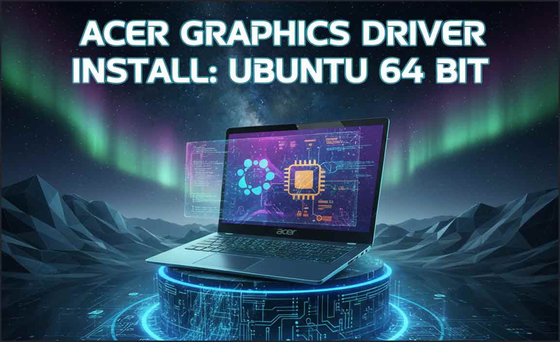 Acer Graphics Install Driver for Ubuntu 64 Bit