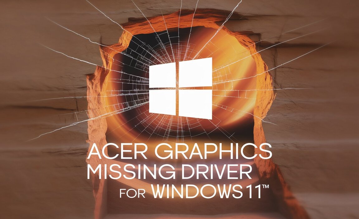 Acer Graphics Missing Driver For Windows 11