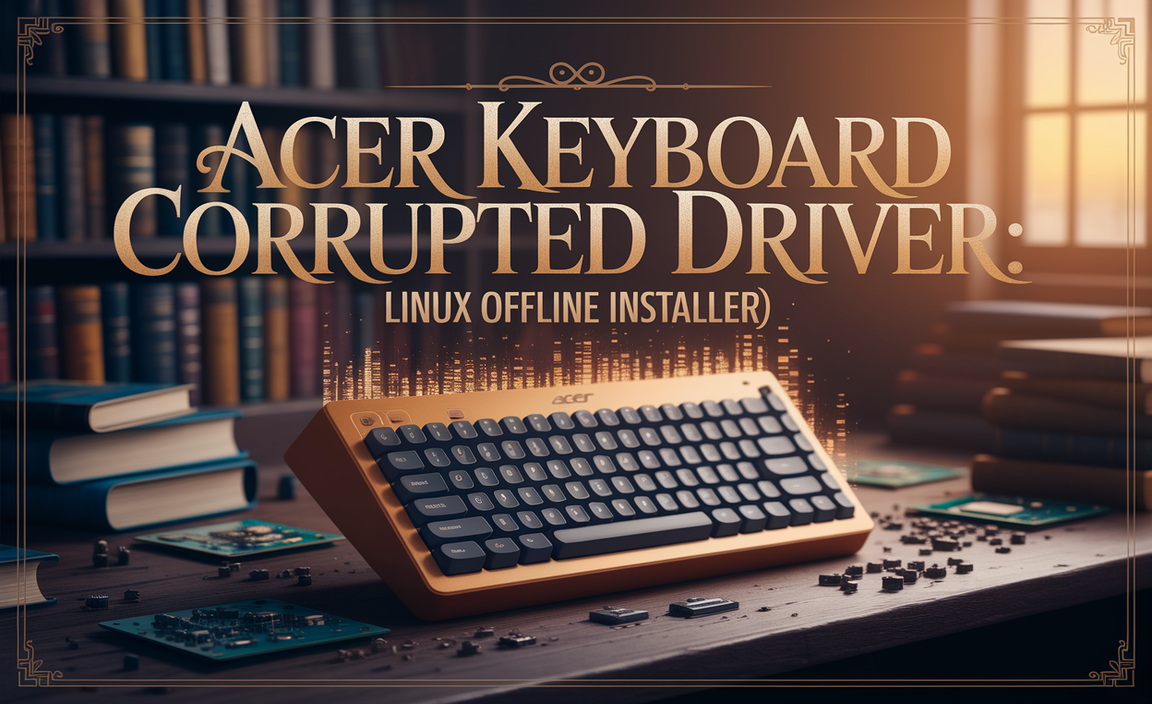 Acer Keyboard Corrupted Driver Linux Offline Installer