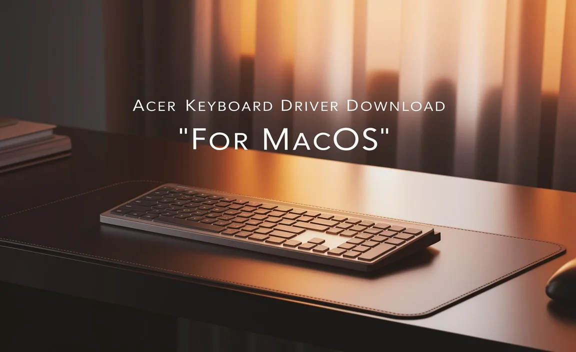 Acer Keyboard Driver Download for macOS