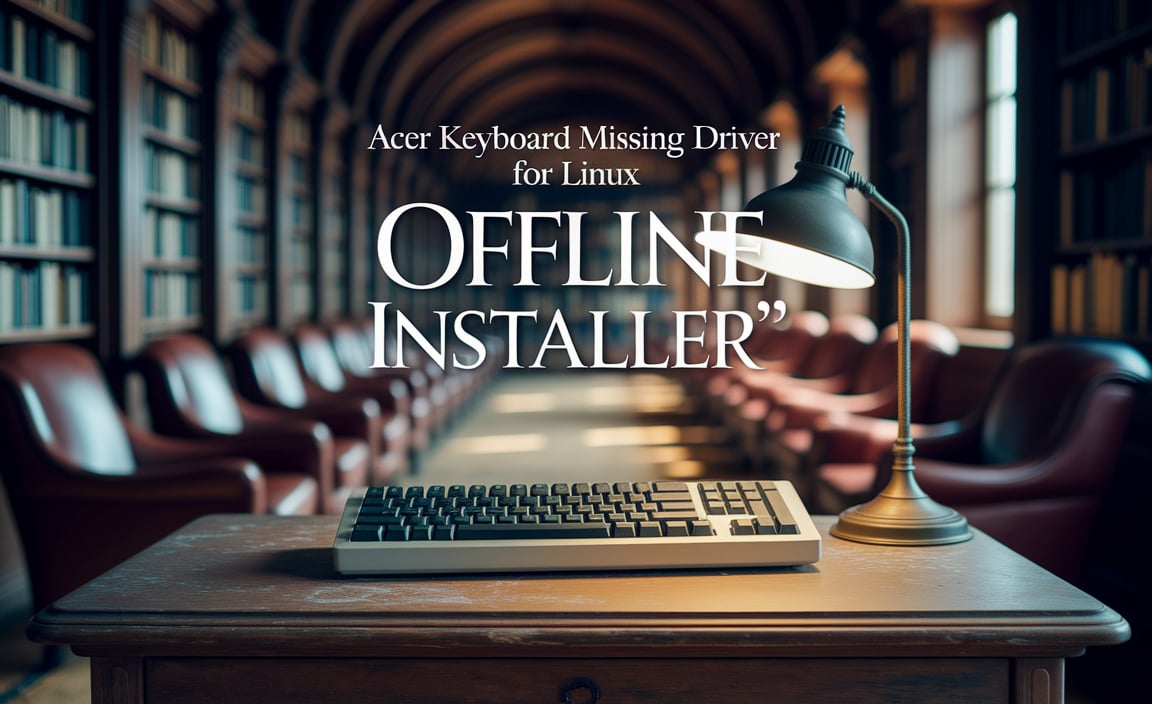 Acer Keyboard Missing Driver For Linux Offline Installer