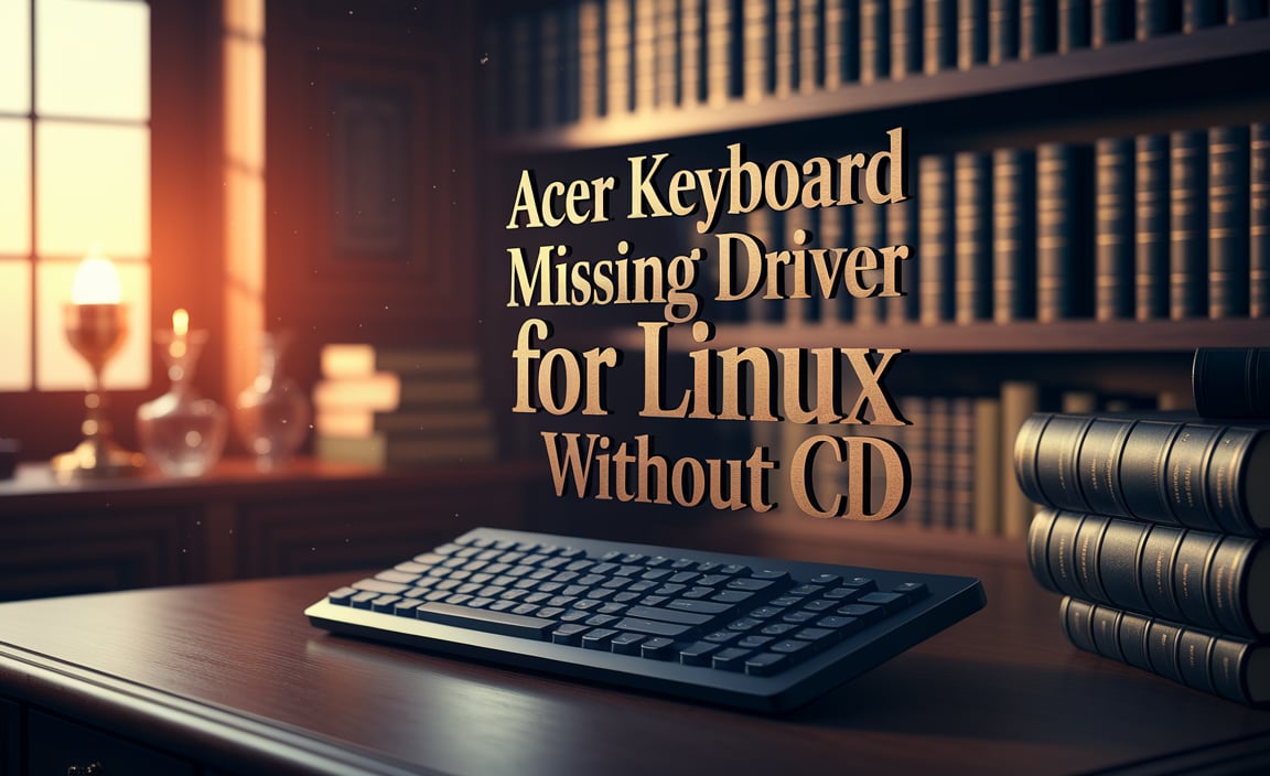 Acer Keyboard Missing Driver For Linux Without Cd