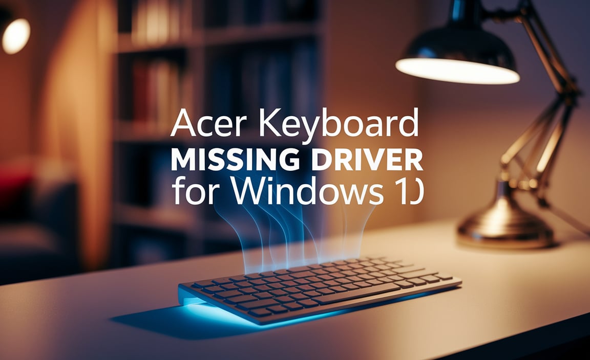 Acer Keyboard Missing Driver For Windows 10