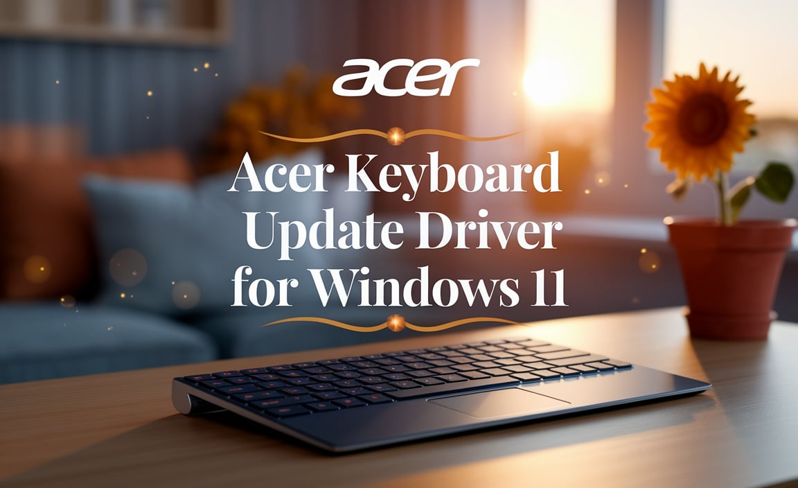 Acer Keyboard Update Driver For Windows 11