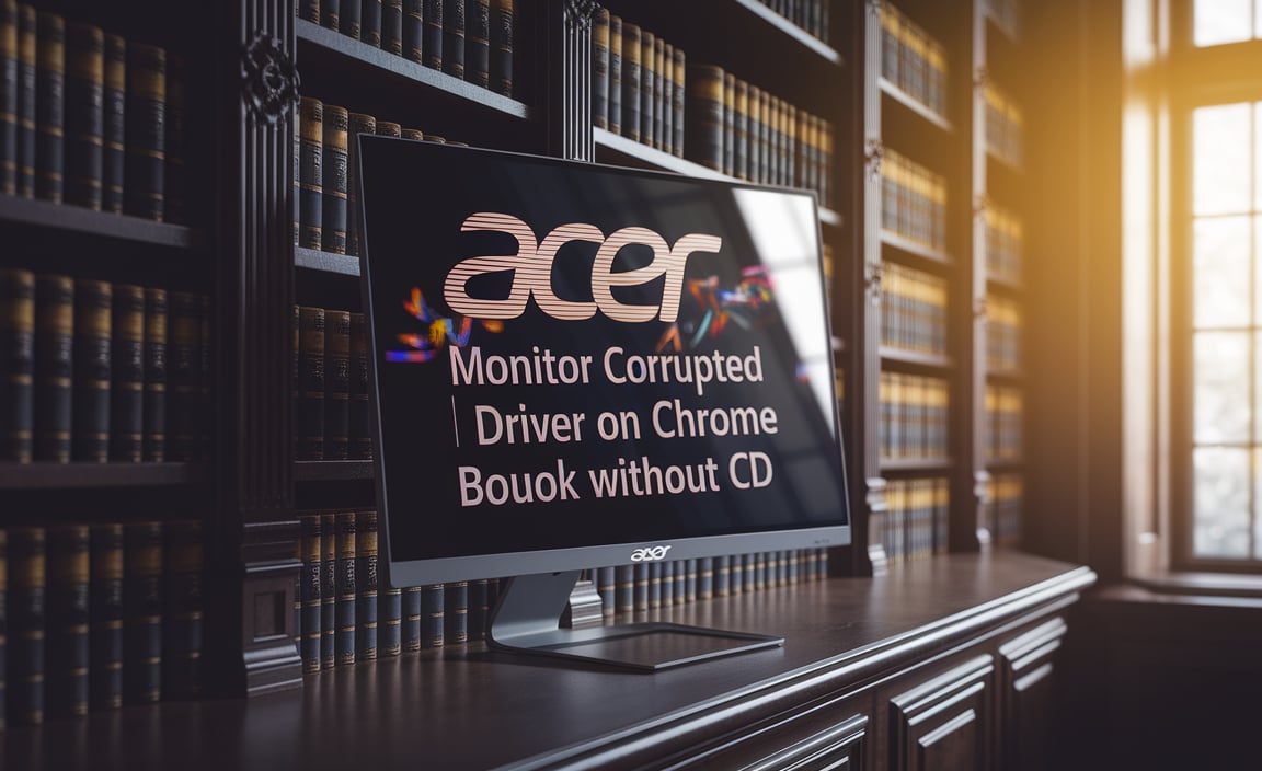 Acer Monitor Corrupted Driver On Chromebook Without Cd