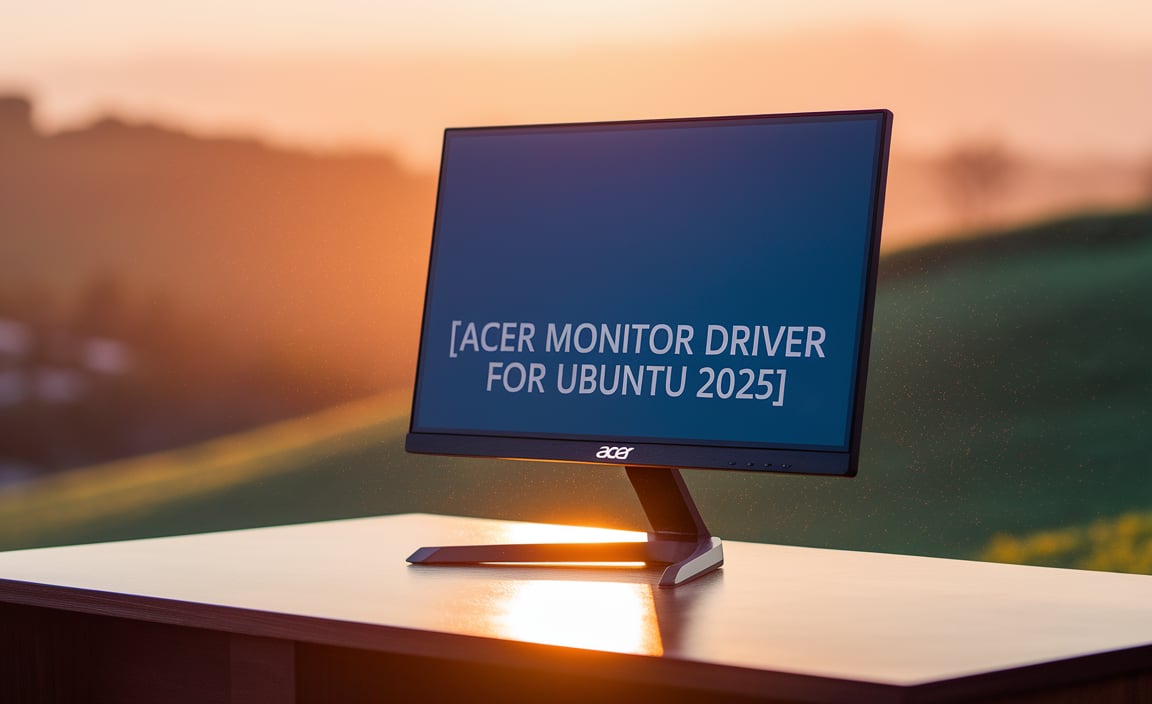 Acer Monitor Driver For Ubuntu 2025