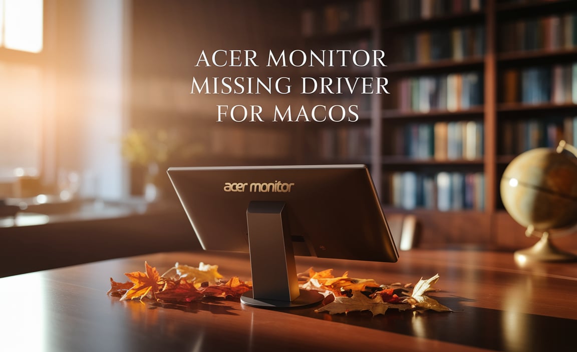 Acer Monitor Missing Driver For Macos