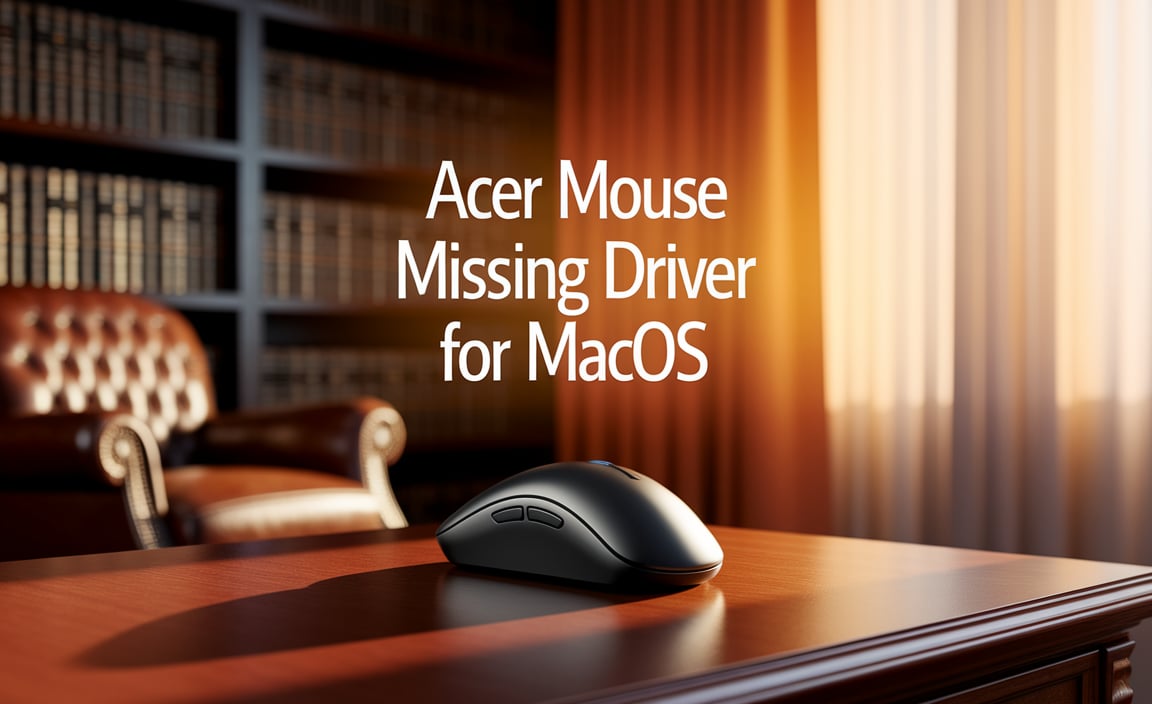 Acer Mouse Missing Driver For Macos