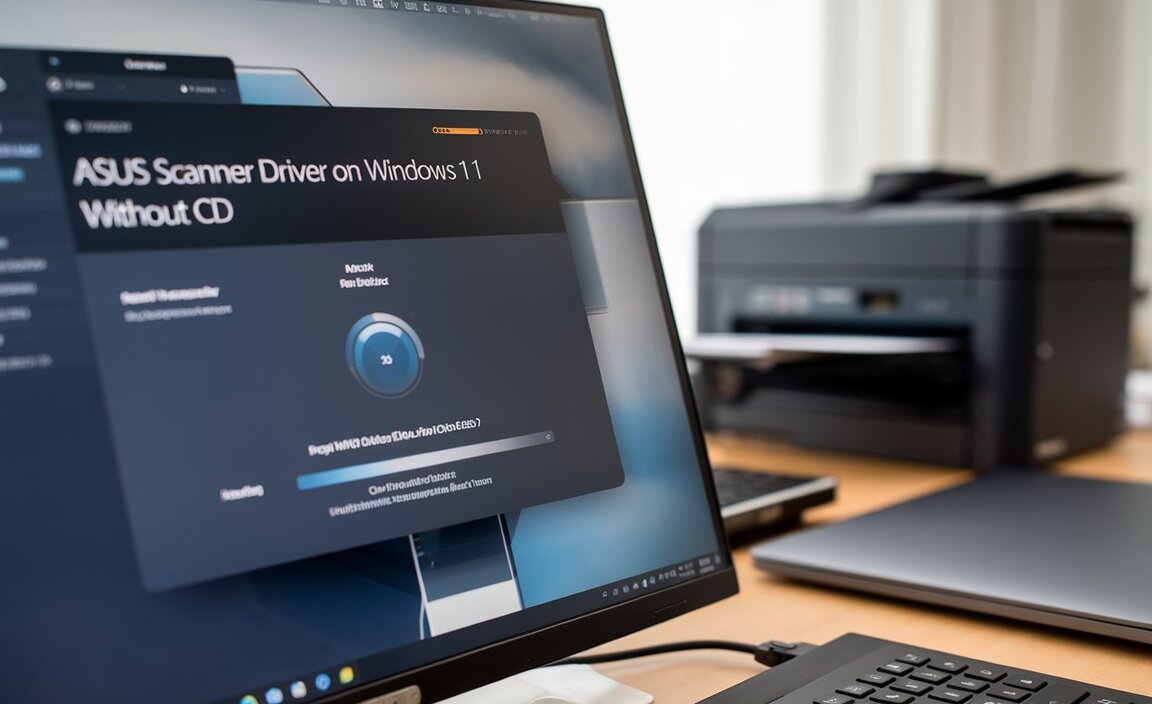 Downloading ASUS Scanner Driver for Windows 11