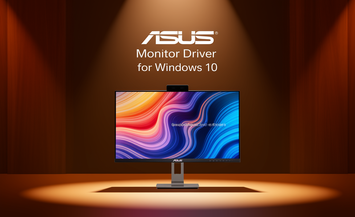 Downloading Asus Monitor Drivers Online