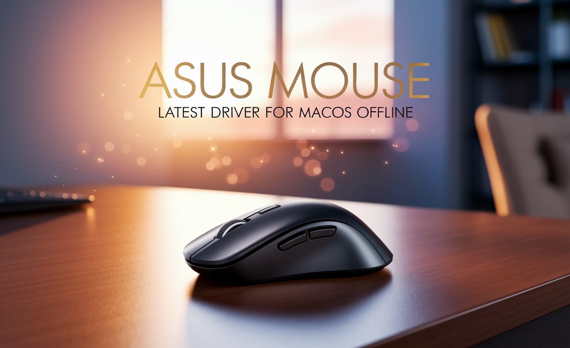 Getting the Asus Mouse Latest Driver