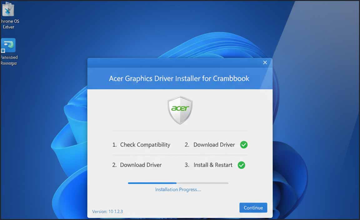 Installing the Acer Graphics Driver on Chromebook