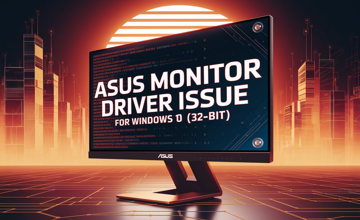 Understanding Asus Monitor Driver Issues