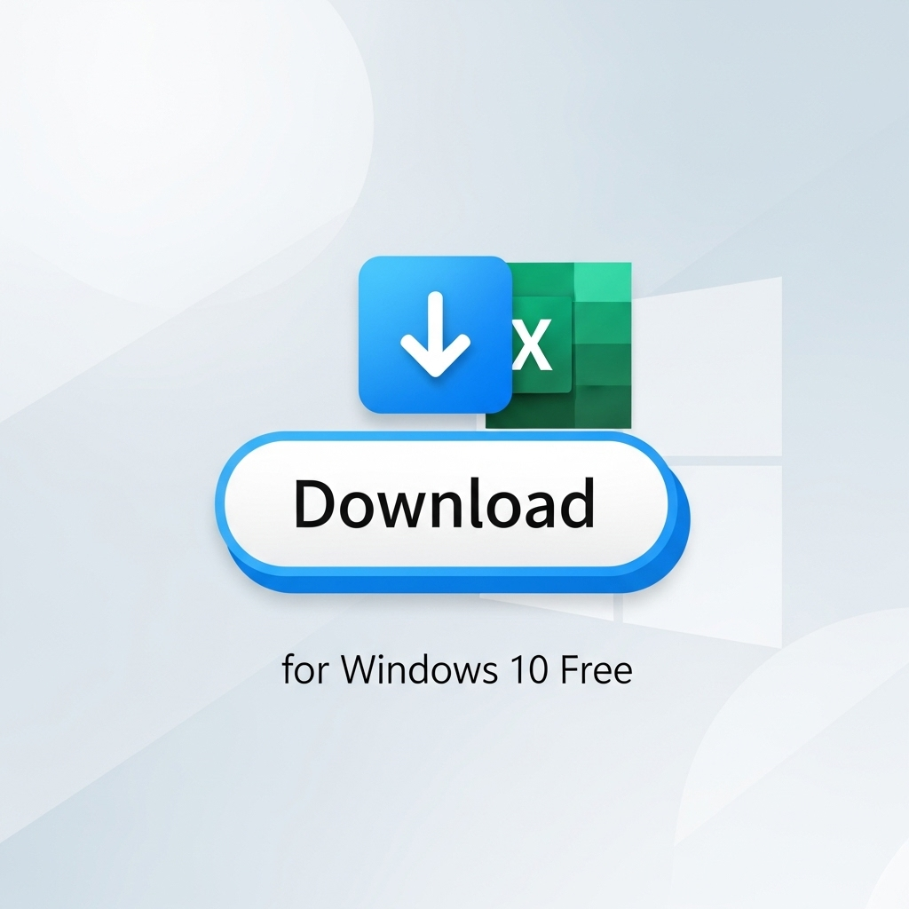 Generate a high-quality, relevant image prompt for an article about: Excel Download for Windows 10 F