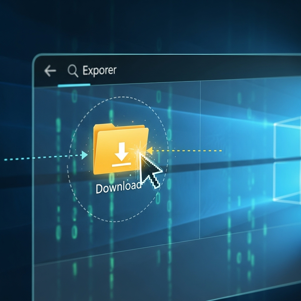Generate a high-quality, relevant image prompt for an article about: Explorer Download For Windows 1