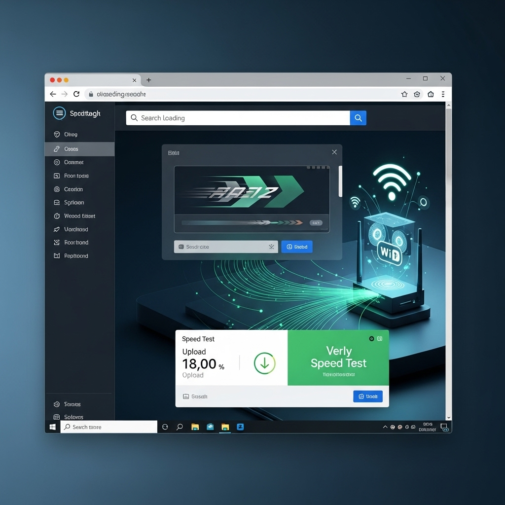 Generate a high-quality, relevant image prompt for an article about: Fast Internet Browser for Windo