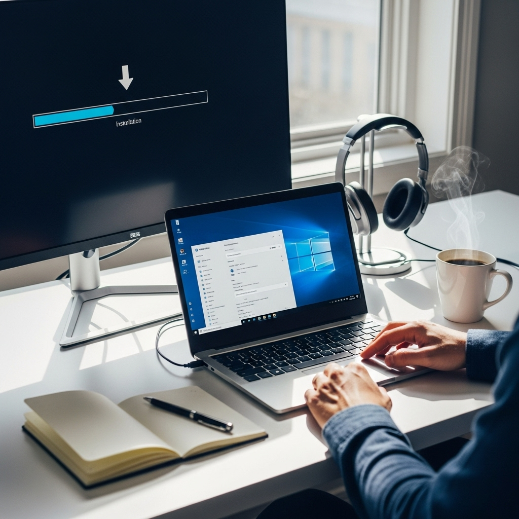 Generate an eye-catching, high-quality featured image prompt for a blog post about: Ms Office Downlo