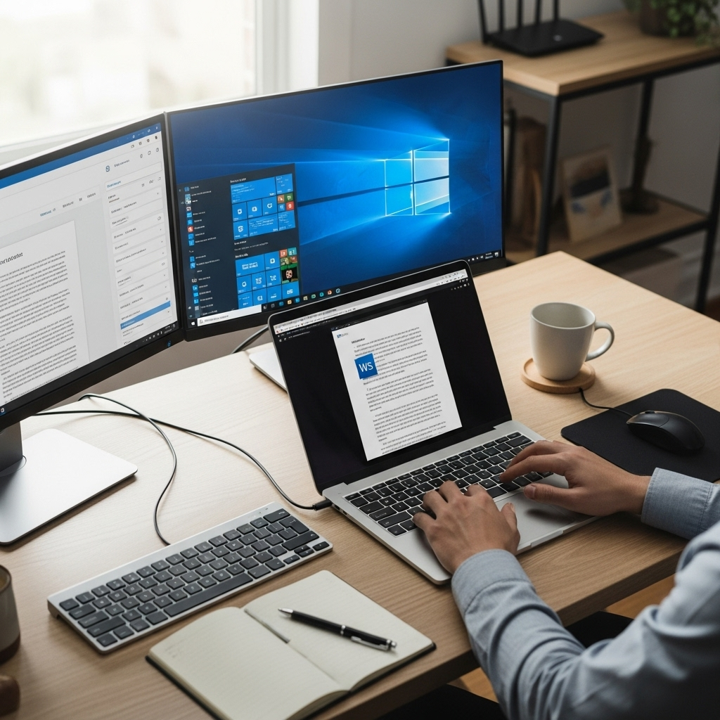 Generate an eye-catching, high-quality featured image prompt for a blog post about: Ms Word For Wind