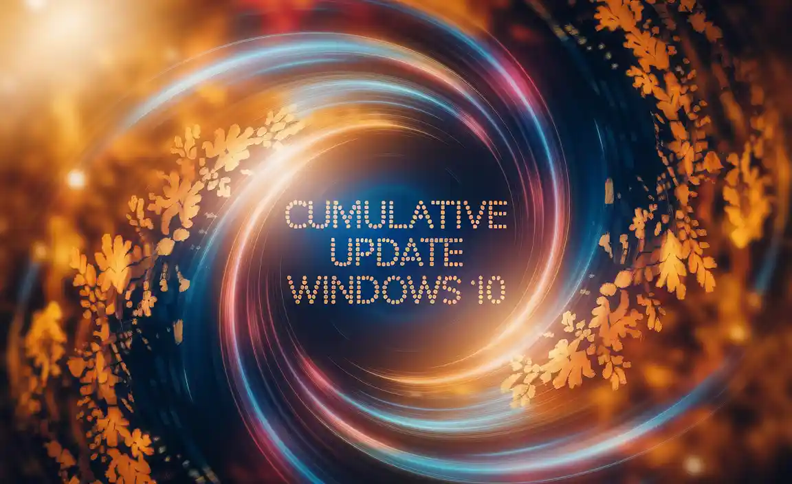 Cumulative Update Windows 10