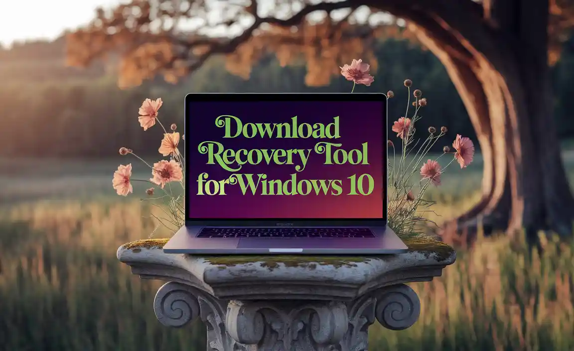 Download Recovery Tool for Windows 10