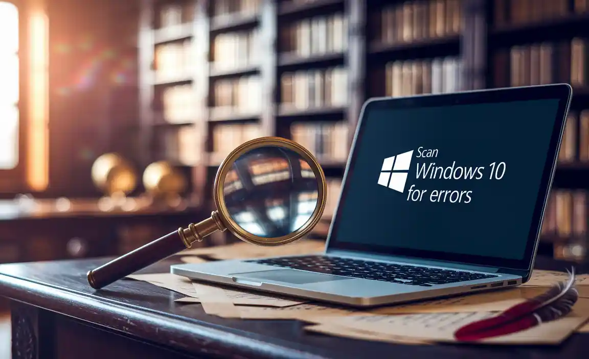 Scan Windows 10 for Errors