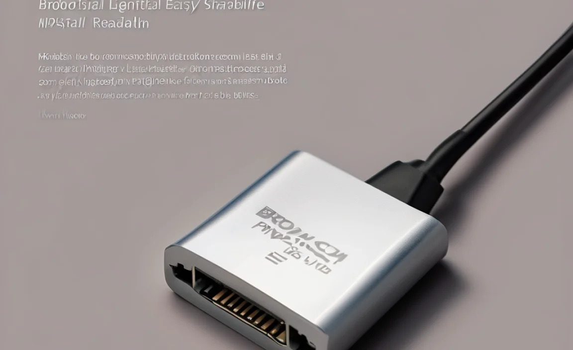Broadcom USB Driver: Easy Offline Install