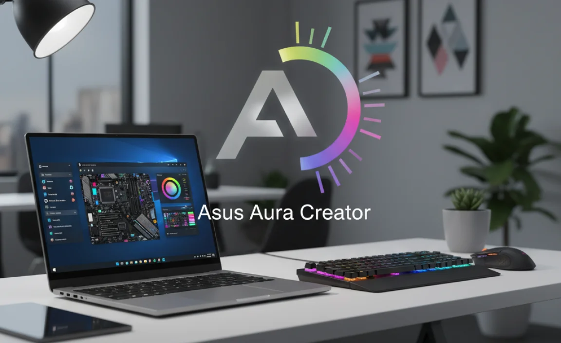 2. Asus Aura Creator