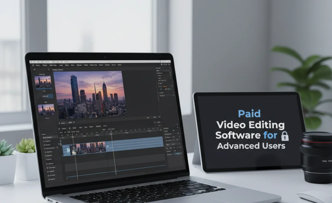 2. Paid Video Editing Software for Advanced Users