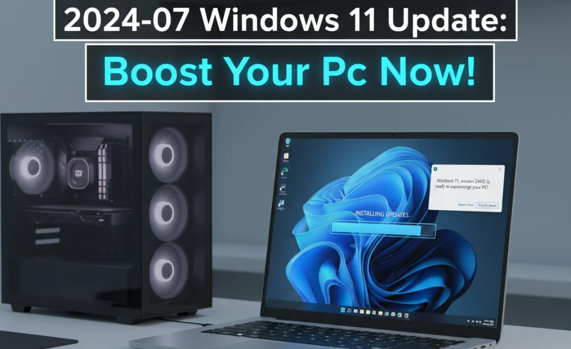 2024-07 Windows 11 Update: Boost Your Pc Now!