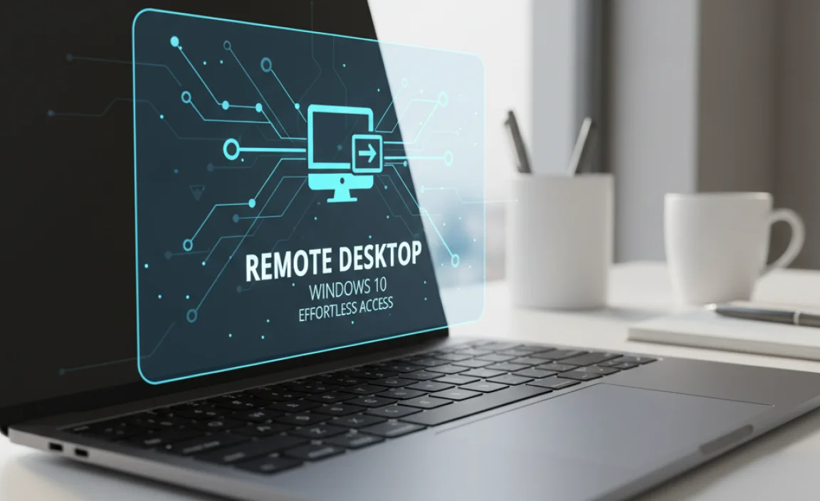 Accessing Your Remote Desktop with Windows 10