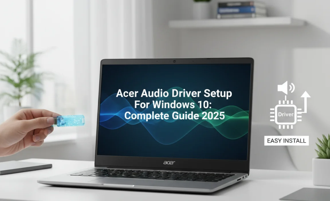 Acer Audio Driver Setup For Windows 10: Complete Guide 2025