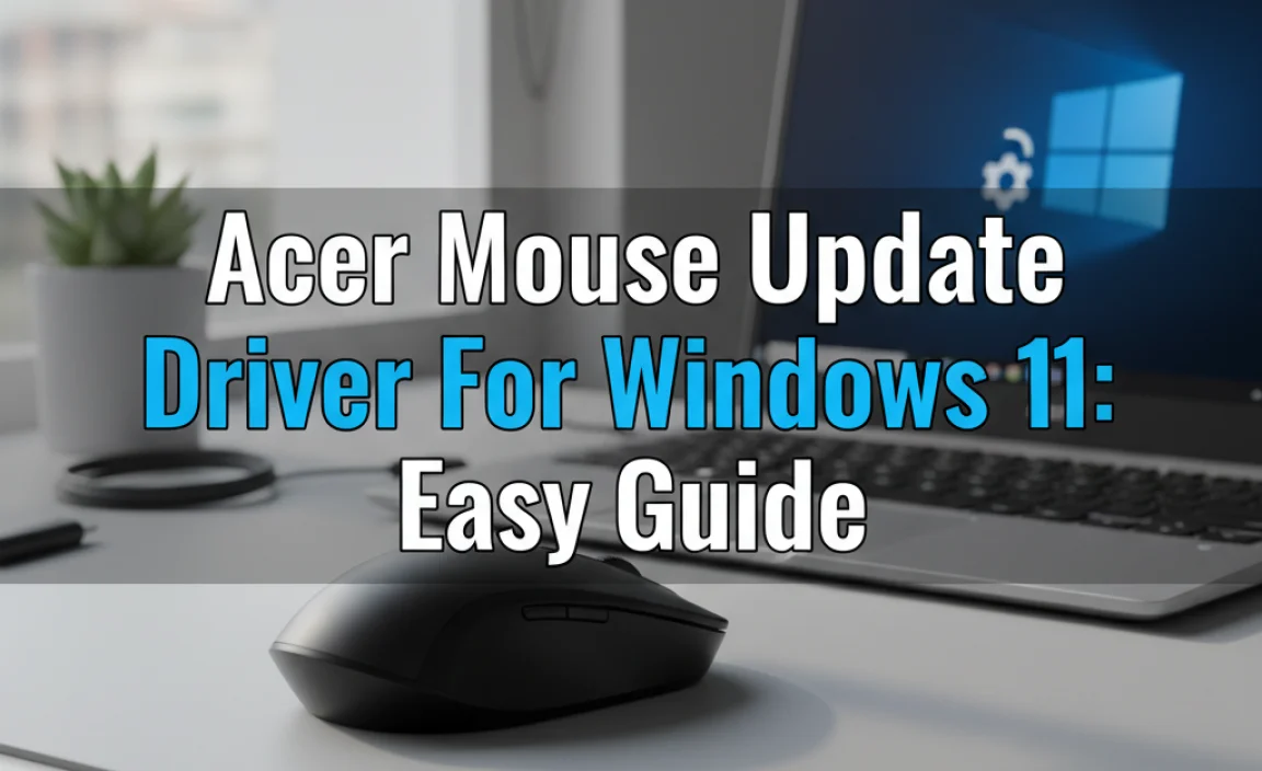 Acer Mouse Update Driver For Windows 11: Easy Guide