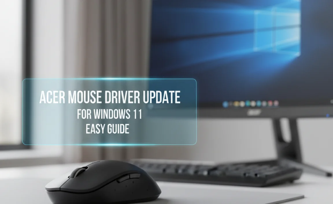 Acer Mouse Update Driver for Windows 11