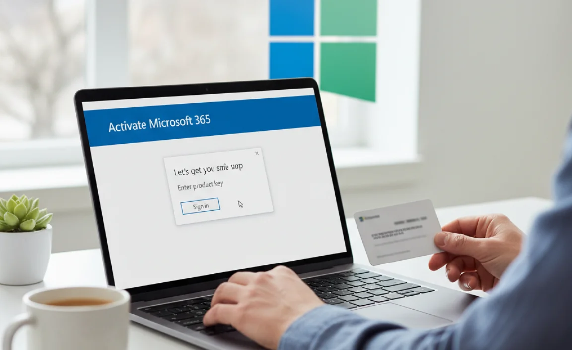 Activating Microsoft Word on Windows 11