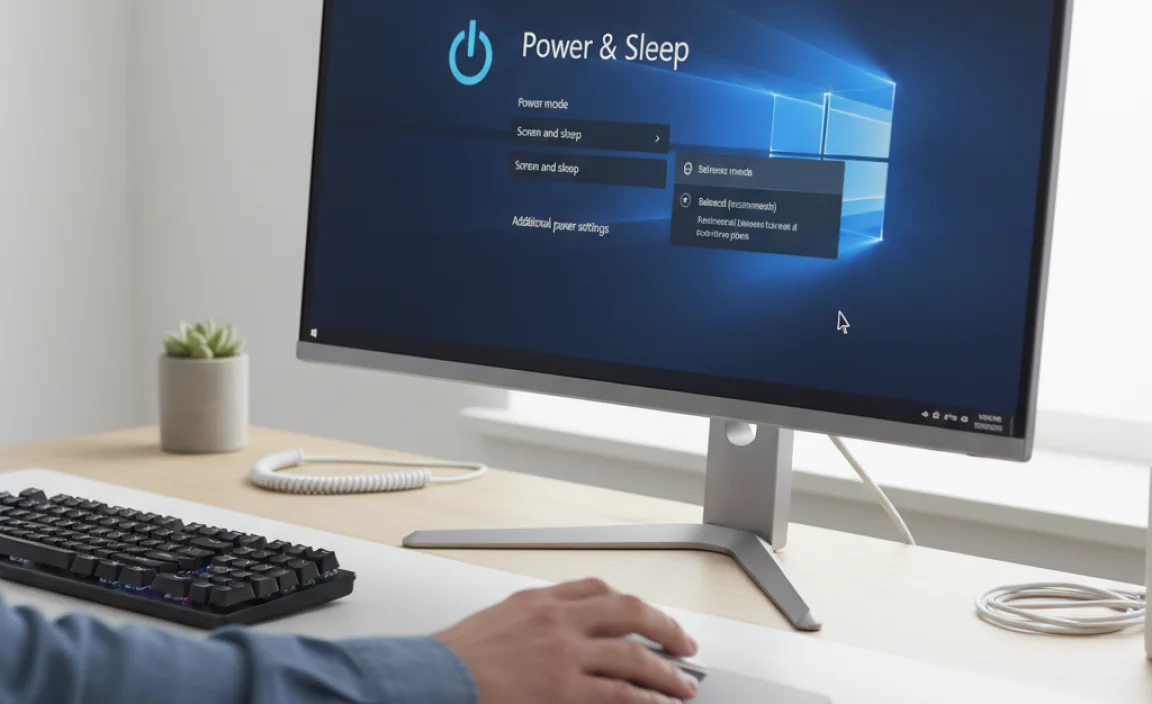 Adjusting Power Settings