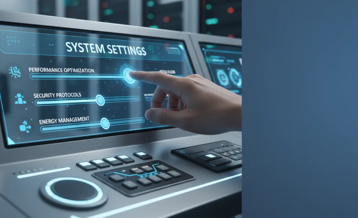 Adjusting System Settings