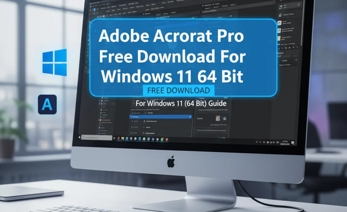 Adobe Acrobat Pro Free Download For Windows 11 64 Bit Guide
