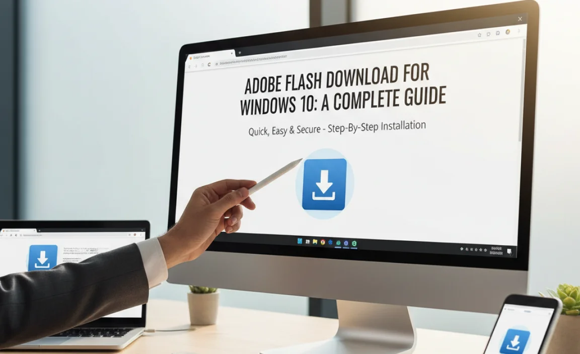 Adobe Flash Download For Windows 10: A Complete Guide