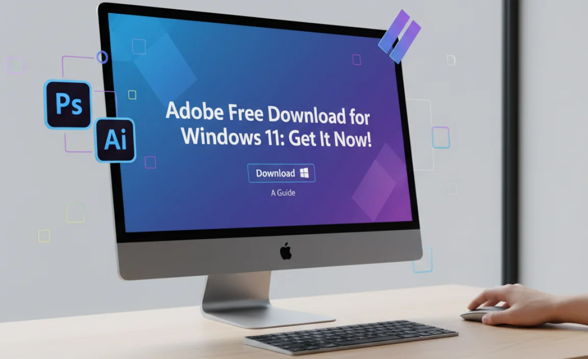 Adobe Free Download for Windows 11: A Guide