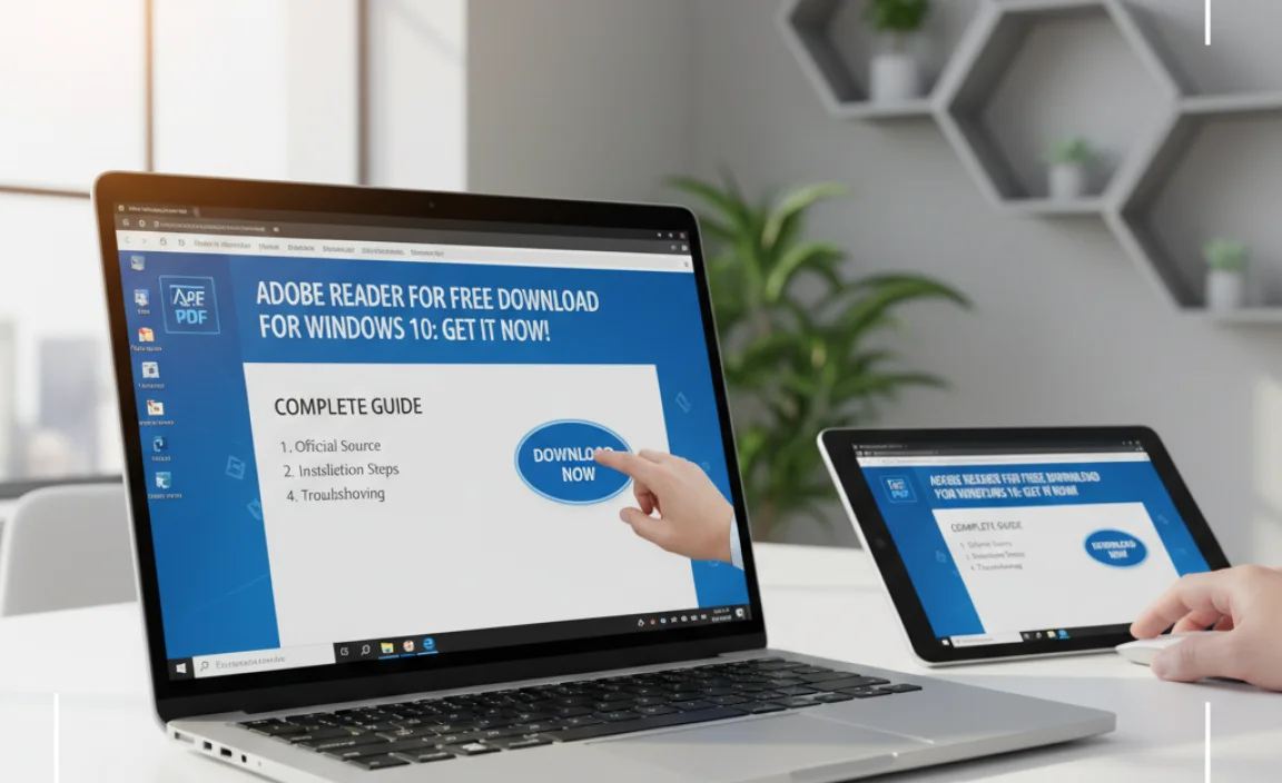 Adobe Reader For Free Download For Windows 10: Complete Guide