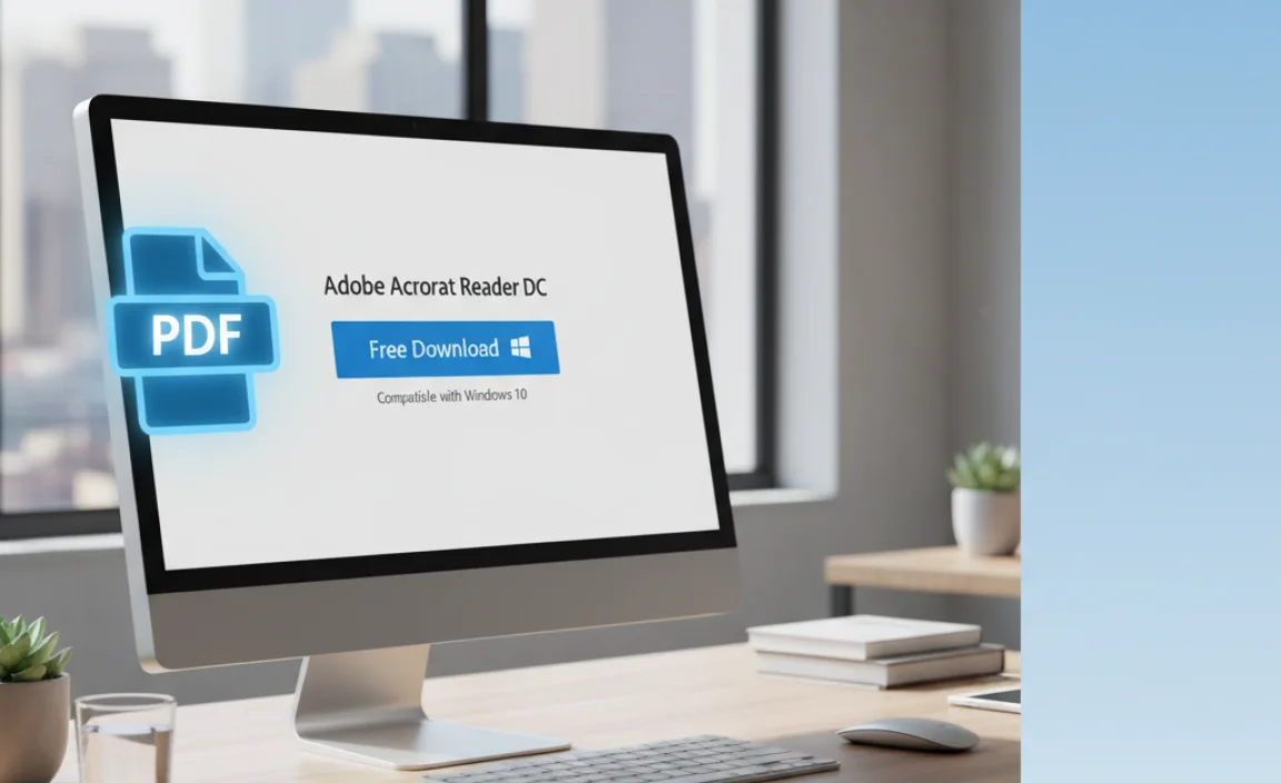 Adobe Reader for Free Download for Windows 10