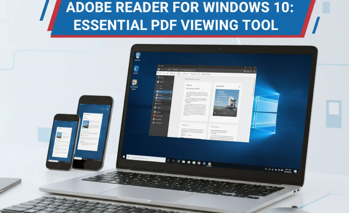 Adobe Reader For Windows 10: Essential Pdf Viewing Tool