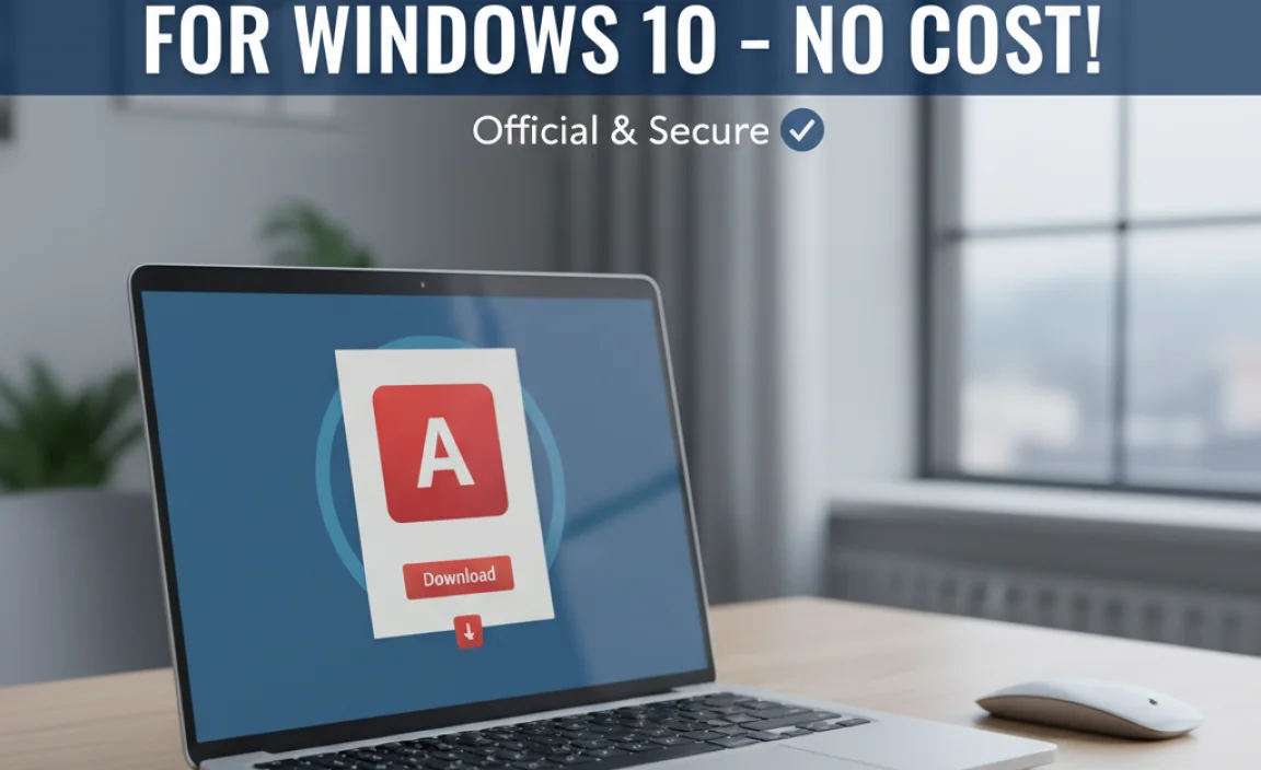 Adobe Reader Free Download For Windows 10 – No Cost!